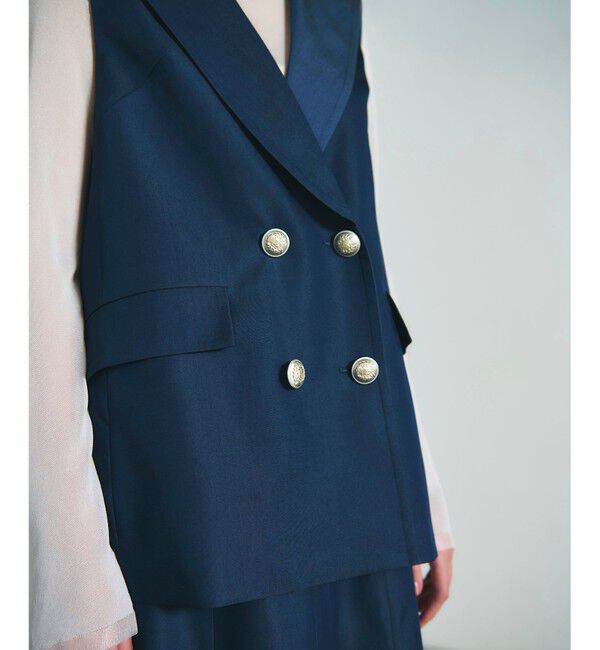 Diagram「セーラーカラーサテンベスト」|ベスト・ジレ|