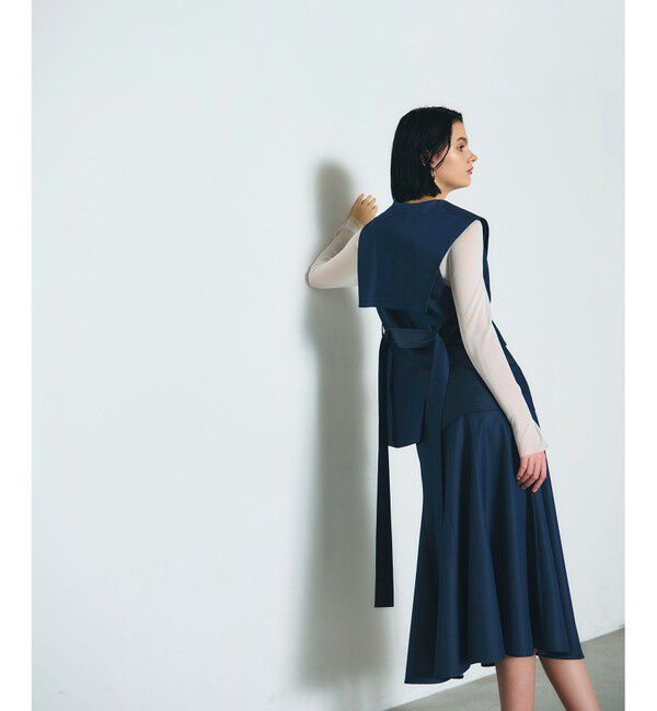 Diagram「セーラーカラーサテンベスト」|ベスト・ジレ|