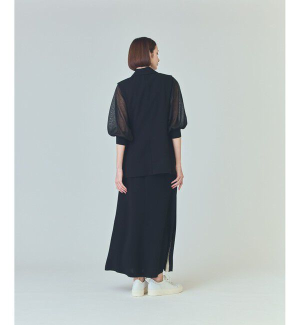  「トリアセテーラードジレ」|ベスト・ジレ|