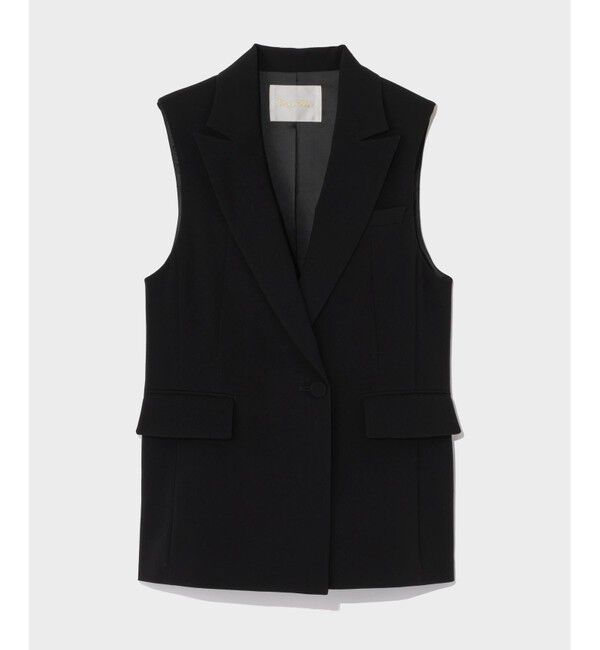  「トリアセテーラードジレ」|ベスト・ジレ|