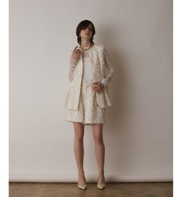  「カットジャガードジレ」|ベスト・ジレ|