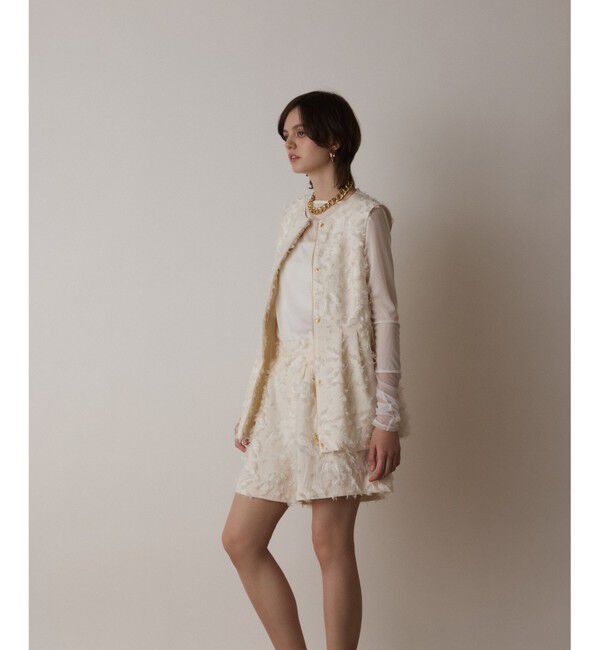  「カットジャガードジレ」|ベスト・ジレ|