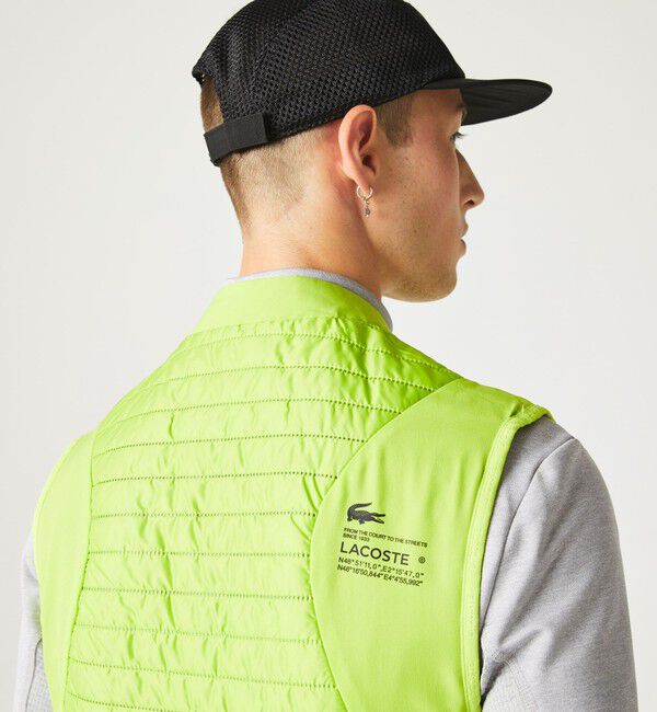 LACOSTE「リバーシブルパッデッドベスト」|ベスト・ジレ|