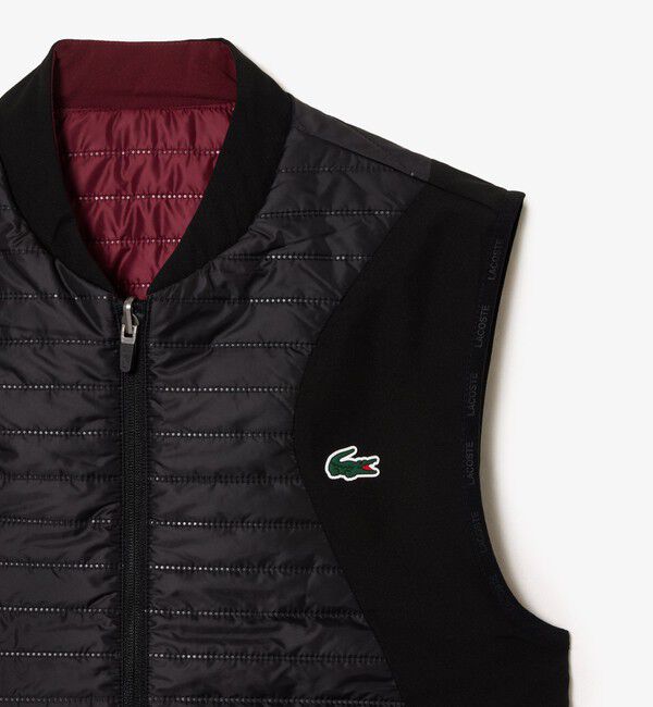 LACOSTE「リバーシブルパッデッドベスト」|ベスト・ジレ|
