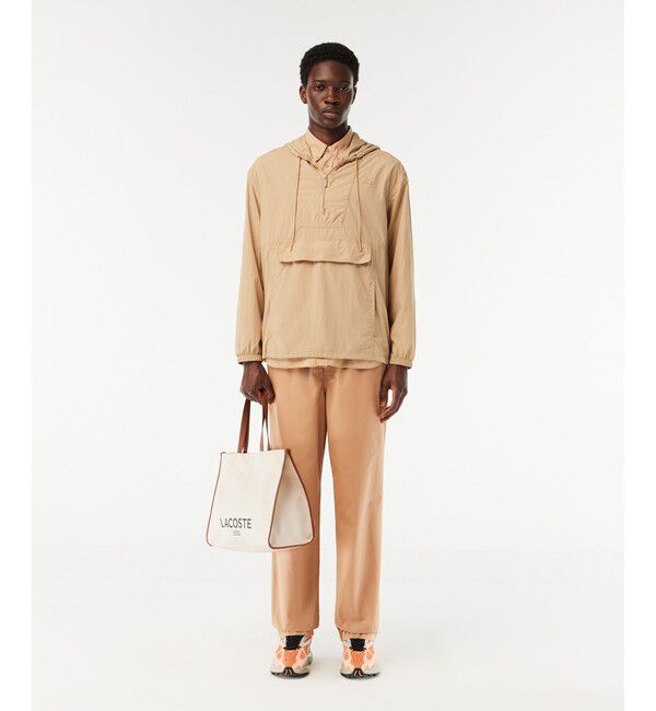 LACOSTE「ヘリテージキャンバス テニススタイルトートバッグ」|トートバッグ|