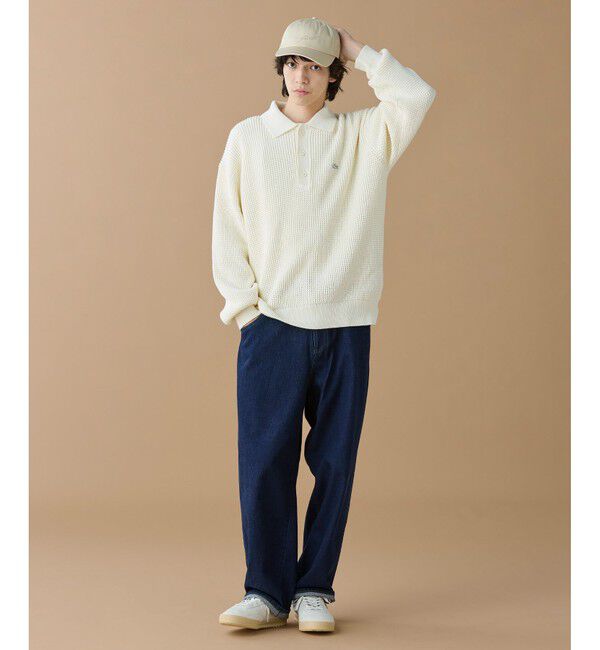 LACOSTE「トーン・オン・トーン6パネルキャップ」|キャップ・キャスケット|