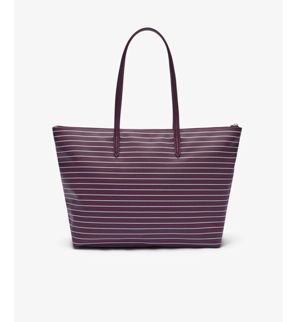 LACOSTE「【EC only】L.12.12コンセプトシーズナル ラージサイズボーダートートバッグ」|トートバッグ|