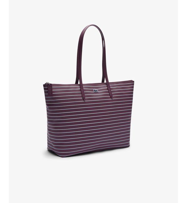 LACOSTE「【EC only】L.12.12コンセプトシーズナル ラージサイズボーダートートバッグ」|トートバッグ|