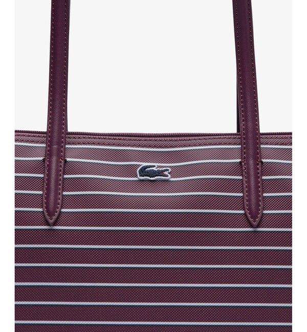 LACOSTE「【EC only】L.12.12コンセプトシーズナル ラージサイズボーダートートバッグ」|トートバッグ|