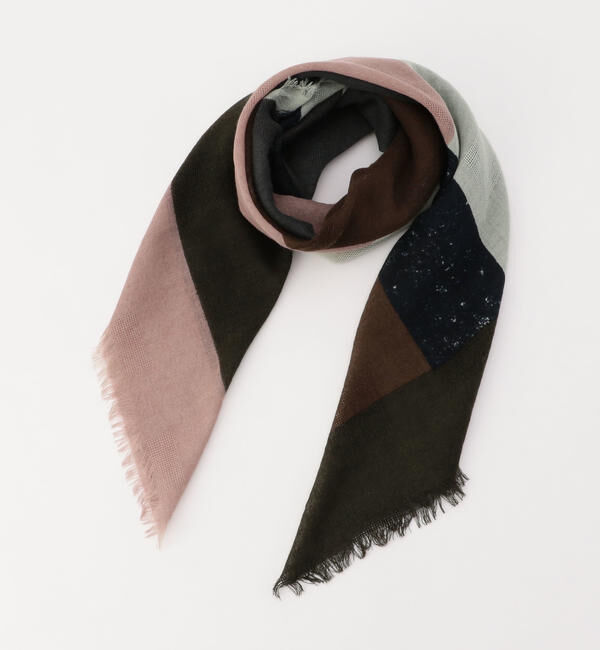 NOLLEY'S「【amet&ladoue/アメット&ラデュー】プリントスクエアストール」|ストール|