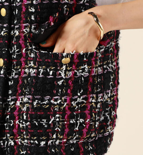 NOLLEY'S「カラーミックスツイードジレ」|ベスト・ジレ|