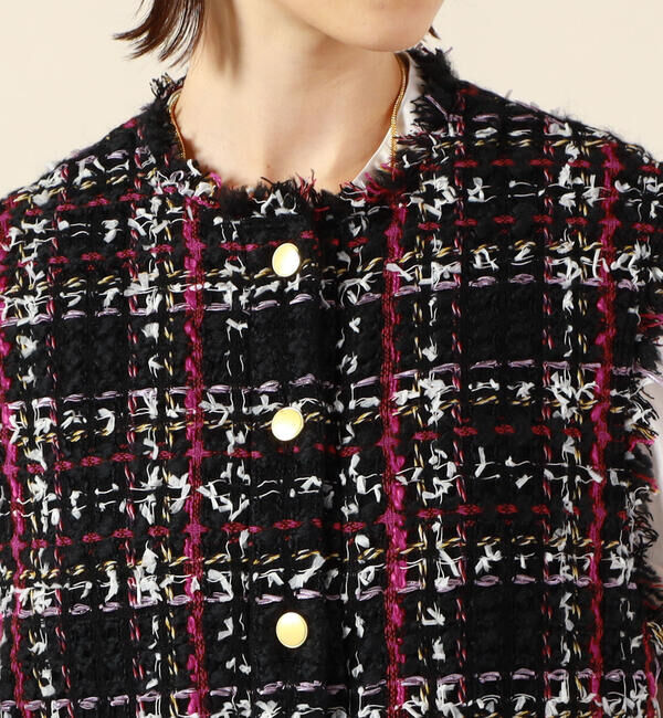 NOLLEY'S「カラーミックスツイードジレ」|ベスト・ジレ|