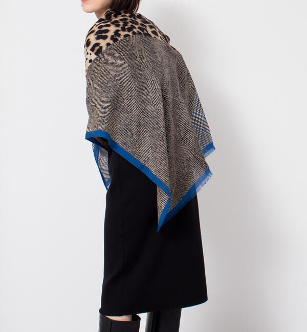 NOLLEY'S「【manipuri/ マニプリ】ウールマテリアルイメージストール」|ストール|