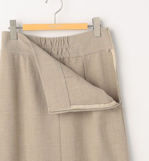 NOLLEY'S sophi「《セットアップ対応》ウォッシャブル麻調合繊ロングスカート」|スカート|