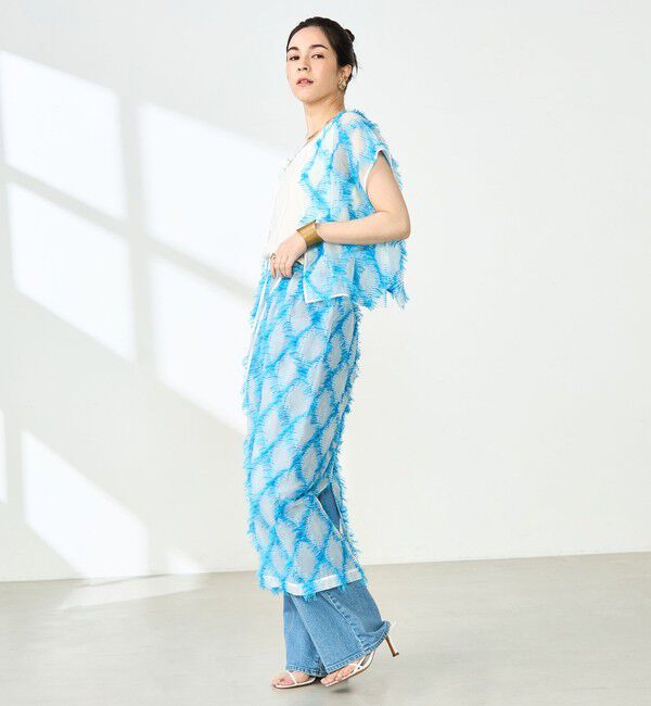 NOLLEY'S「《セットアップ対応》KIRYUバイヤスカットジャガードスカート」|スカート|