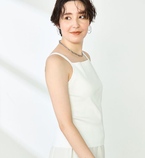 NOLLEY'S「《手洗い可能》総針オトナタンクトップ」|タンクトップ|