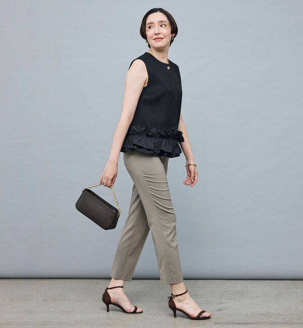 NOLLEY'S sophi「マトラッセ裾フリルジレ」|ベスト・ジレ|