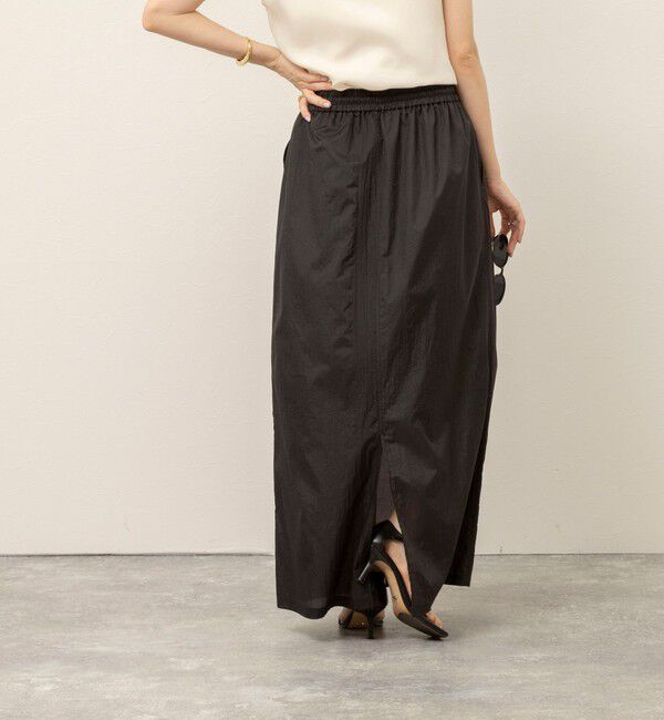 MAQWEL「《セットアップ対応》【MAQWEL/マクウェル】ウォッシャブルシアースカート」|スカート|