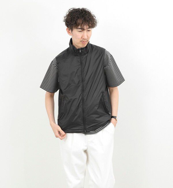 NOLLEY'S goodman「【TAION/タイオン】NON DOWN MILITARY R/S HI NECK VEST 26SS」|ベスト・ジレ|