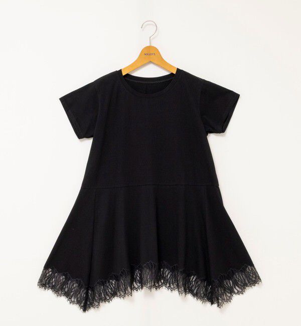 NOLLEY'S「【WEB限定】ウォッシャブルヘムレースカットソー」|Tシャツ・カットソー|