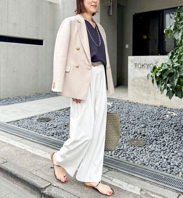 NOLLEY'S「【WEB限定】ウォッシャブルハートネックカットソー」|Tシャツ・カットソー|