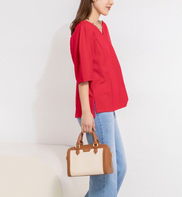 NOLLEY'S「【WEB限定】ウォッシャブルハートネックカットソー」|Tシャツ・カットソー|