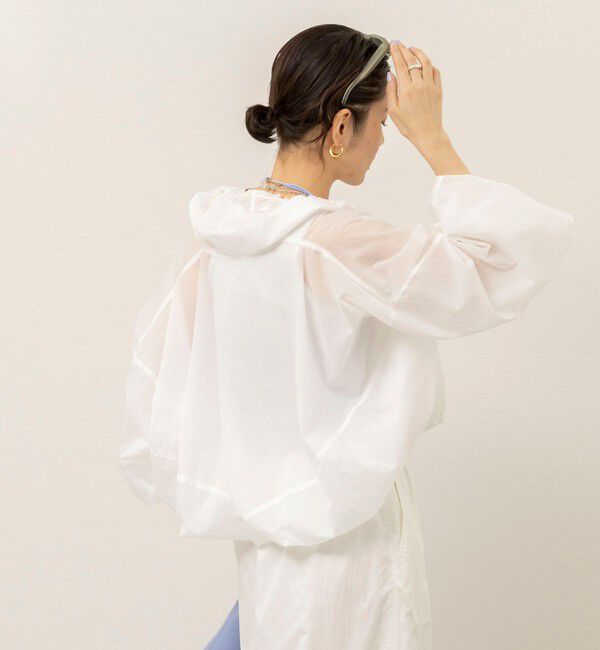 MAQWEL「《セットアップ対応》【MAQWEL/マクウェル】ウォッシャブルシアーブルゾン」|ブルゾン・スタジャン|