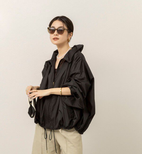 MAQWEL「《セットアップ対応》【MAQWEL/マクウェル】ウォッシャブルシアーブルゾン」|ブルゾン・スタジャン|