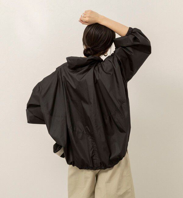 MAQWEL「《セットアップ対応》【MAQWEL/マクウェル】ウォッシャブルシアーブルゾン」|ブルゾン・スタジャン|