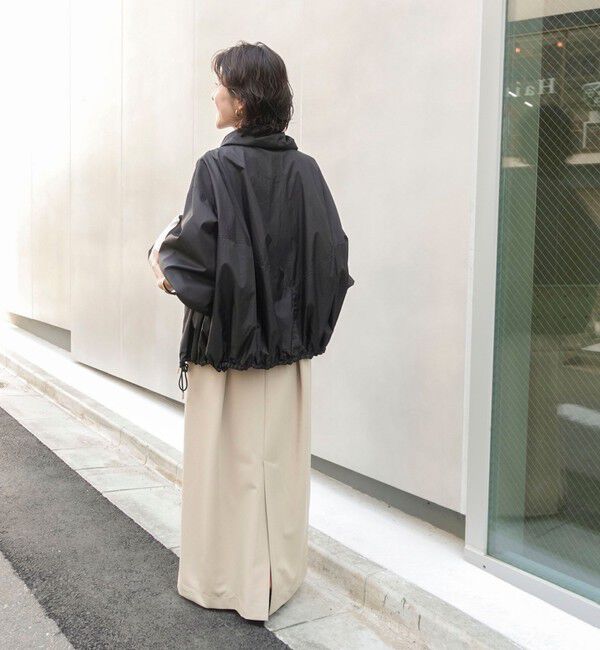 MAQWEL「《セットアップ対応》【MAQWEL/マクウェル】ウォッシャブルシアーブルゾン」|ブルゾン・スタジャン|