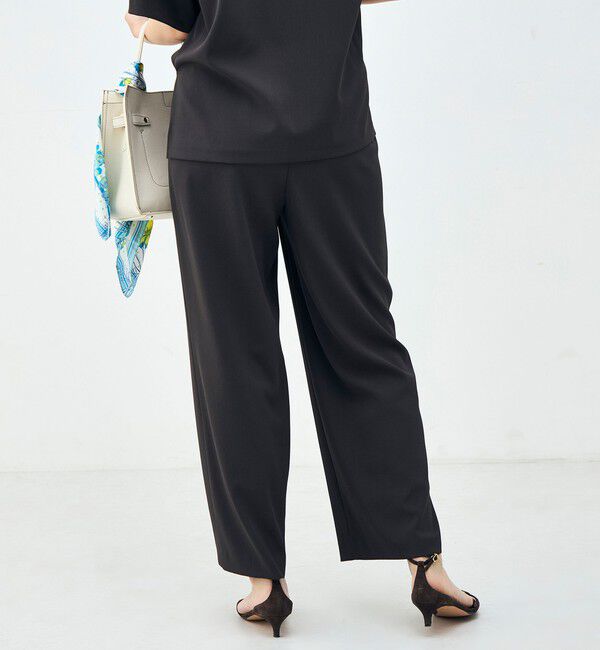 NOLLEY'S「《セットアップ対応》ウォッシャブルイージーツイルセミワイドパンツ」|その他|