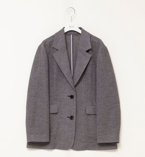 NOLLEY'S「ウォッシャブルカラミオーバージャケット」|テーラードジャケット|