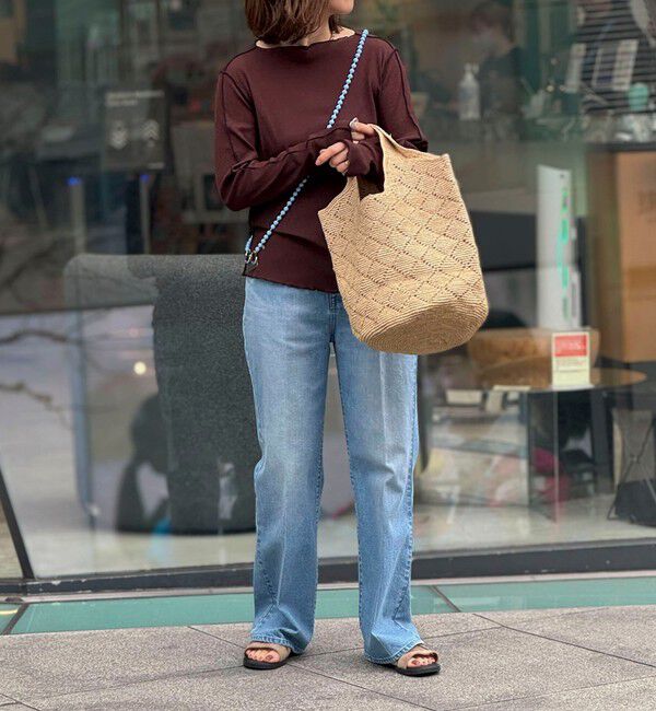 NOLLEY'S「【IVAHONA/イバオナ】 ラフィアかごバッグ」|かごバッグ|