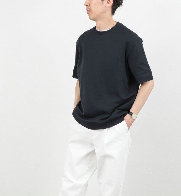 NOLLEY'S goodman「【HERNO】JERSEY KNIT CN ジャージ―ニットクルーネックTシャツ 26SS」|Tシャツ・カットソー|