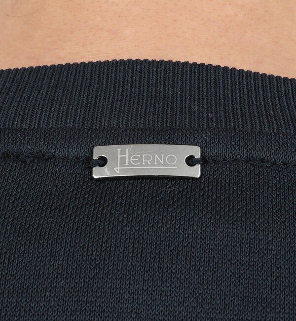 NOLLEY'S goodman「【HERNO】JERSEY KNIT CN ジャージ―ニットクルーネックTシャツ 26SS」|Tシャツ・カットソー|