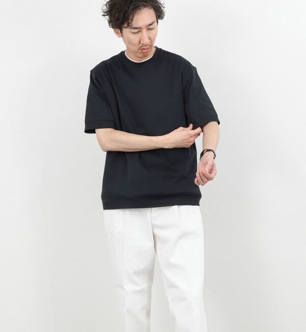 NOLLEY'S goodman「【HERNO】JERSEY KNIT CN ジャージ―ニットクルーネックTシャツ 26SS」|Tシャツ・カットソー|