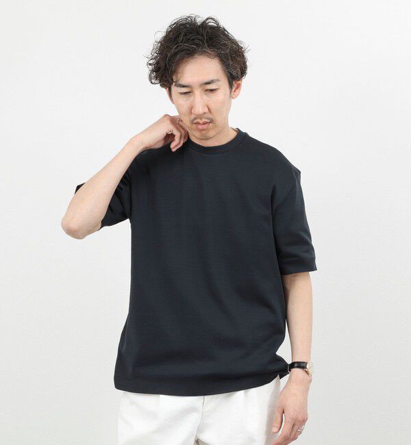 NOLLEY'S goodman「【HERNO】JERSEY KNIT CN ジャージ―ニットクルーネックTシャツ 26SS」|Tシャツ・カットソー|