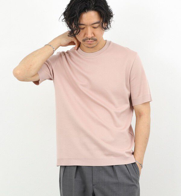 NOLLEY'S goodman「【HERNO】JERSEY KNIT CN ジャージ―ニットクルーネックTシャツ 26SS」|Tシャツ・カットソー|