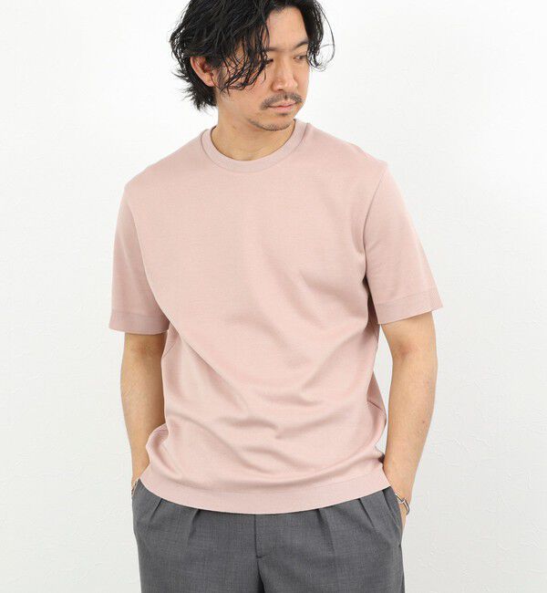 NOLLEY'S goodman「【HERNO】JERSEY KNIT CN ジャージ―ニットクルーネックTシャツ 26SS」|Tシャツ・カットソー|