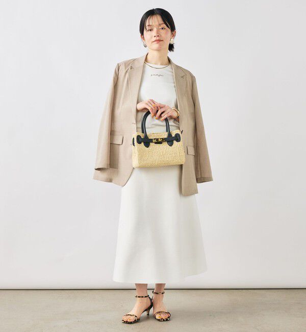 NOLLEY'S sophi「《セットアップ対応》ウォッシャブルリネンライクシアーボイルジャケット」|テーラードジャケット|