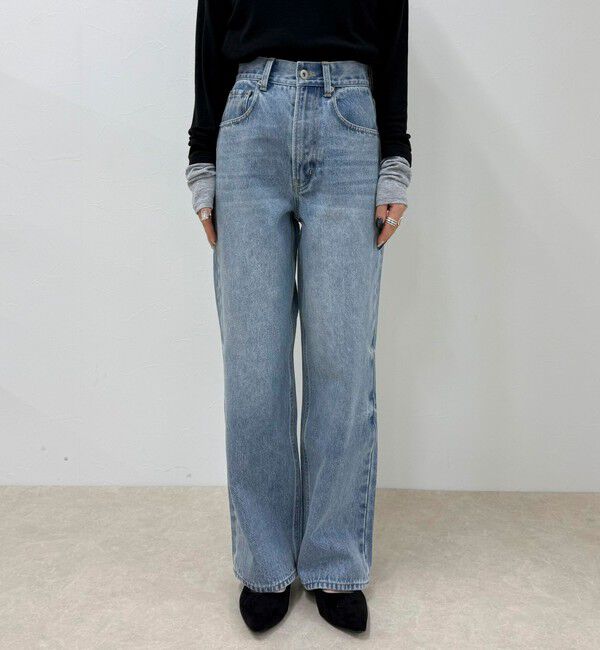 fredy emue「【待望の新色＆サイズ展開追加／@sora_522m企画】BASIC STRAIGHT DENIM」|デニム|