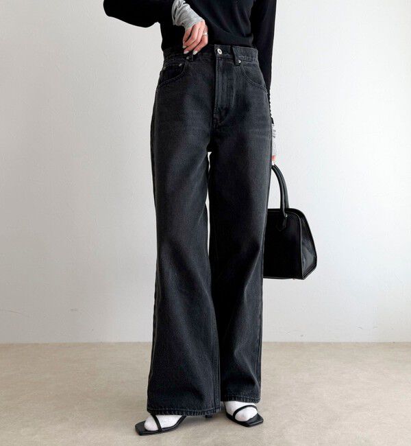 fredy emue「【待望の新色＆サイズ展開追加／@sora_522m企画】BASIC STRAIGHT DENIM」|デニム|