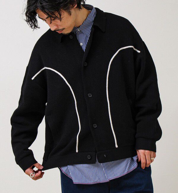 GLOSTER「ウエスタンライン ニットカーディガン」|カーディガン|