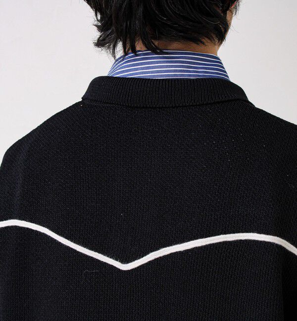 GLOSTER「ウエスタンライン ニットカーディガン」|カーディガン|