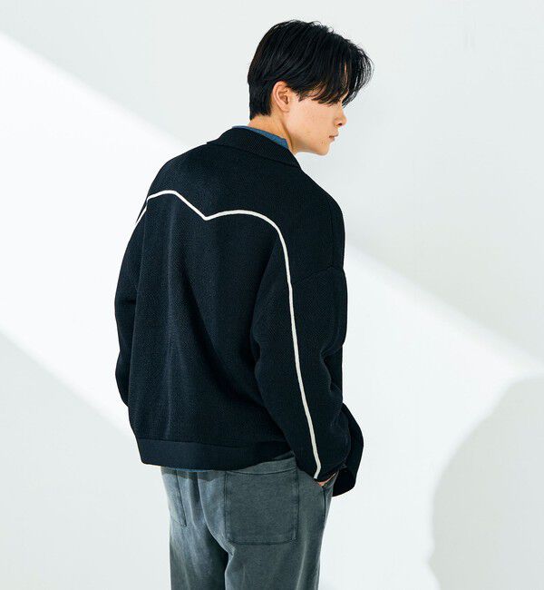 GLOSTER「ウエスタンライン ニットカーディガン」|カーディガン|