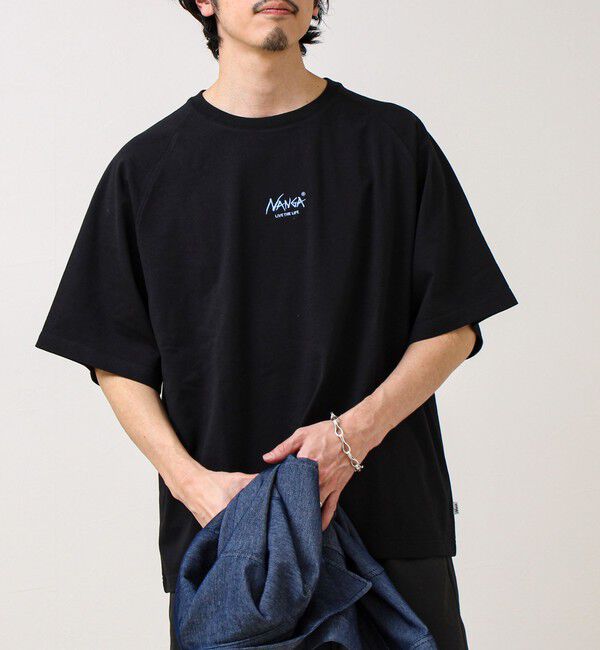 GLOSTER「【NANGA&times;GLOSTER】別注② Raglan Backprint Tee」|Tシャツ・カットソー|