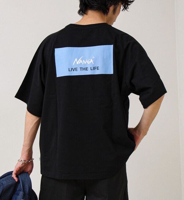 GLOSTER「【NANGA&times;GLOSTER】別注② Raglan Backprint Tee」|Tシャツ・カットソー|