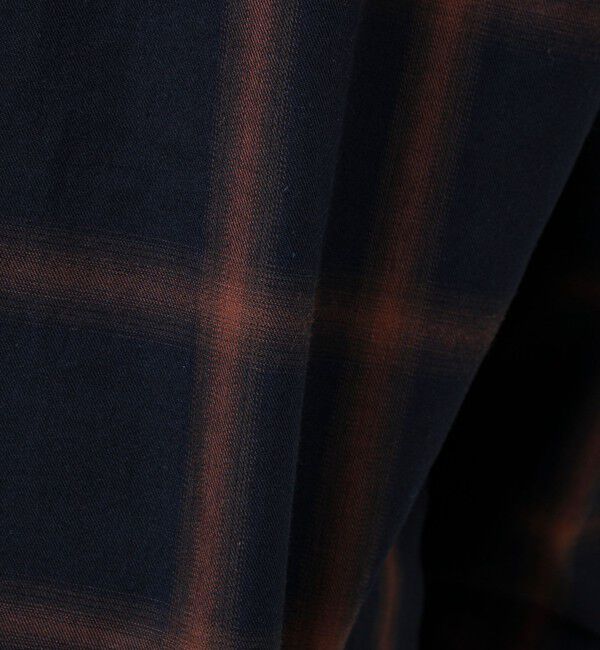 GLOSTER「【奥行きのある色合い】オンブレチェック ロングスリーブシャツ」|シャツ・ブラウス|