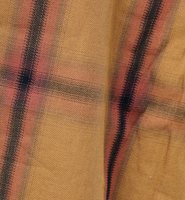 GLOSTER「【奥行きのある色合い】オンブレチェック ロングスリーブシャツ」|シャツ・ブラウス|