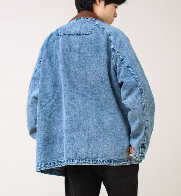 GLOSTER「【ダック地/デニム】衿コール カバーオール」|その他|